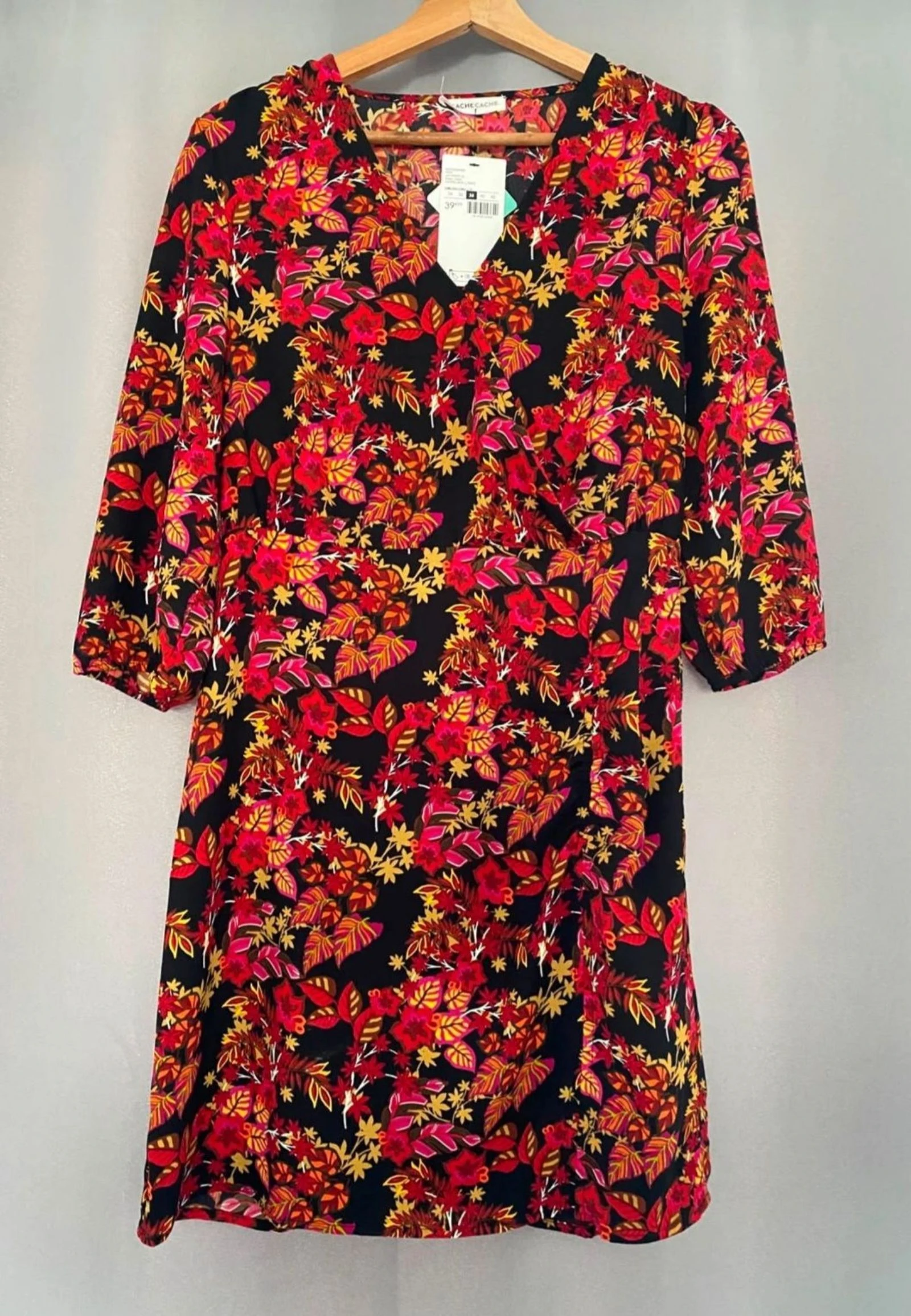 🌺 Magnífico Vestido floral -Talla M - Nuevo con etiqueta 🌺 – photo 3